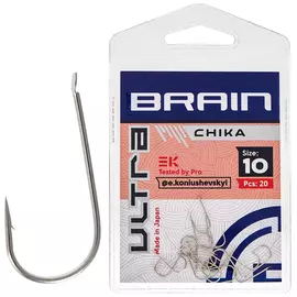 Гачок Brain Ultra Chika #10 (20шт/уп), Номер крючка, №: 10, фото 